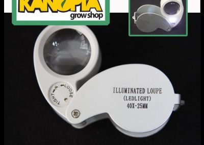 Lupa 40x con led 25MM